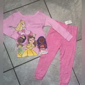 Girls princess pjs 3T